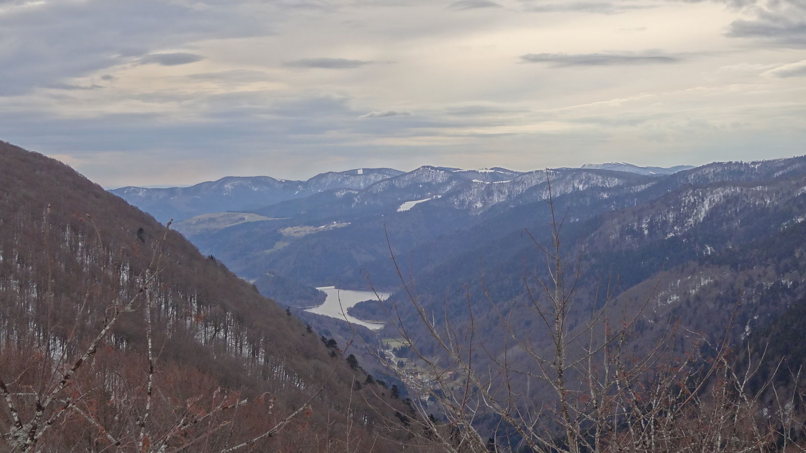 Vallée de la Thur et lac de Wildenstein