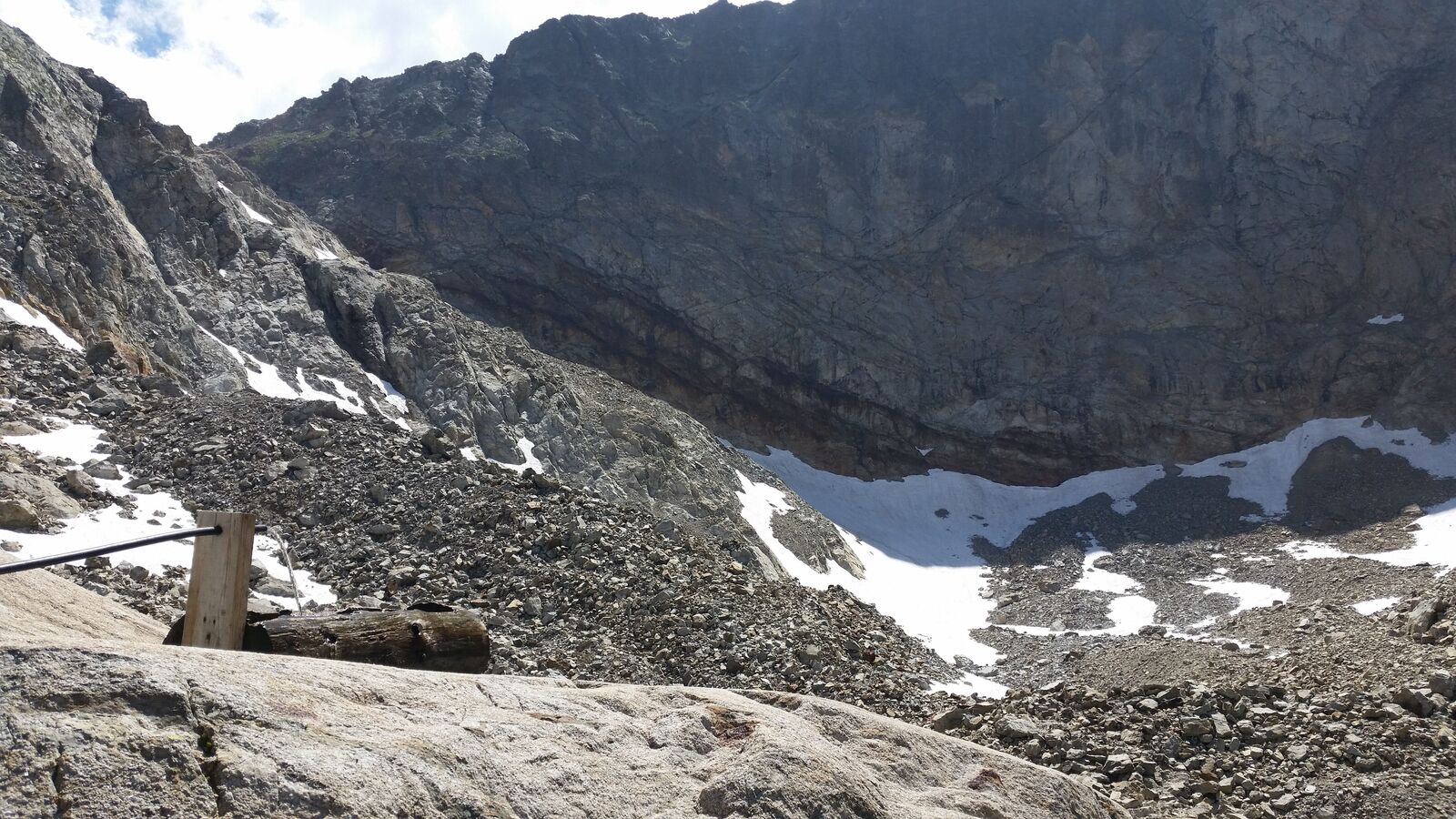 Ancien cirque glaciaire de Pagari