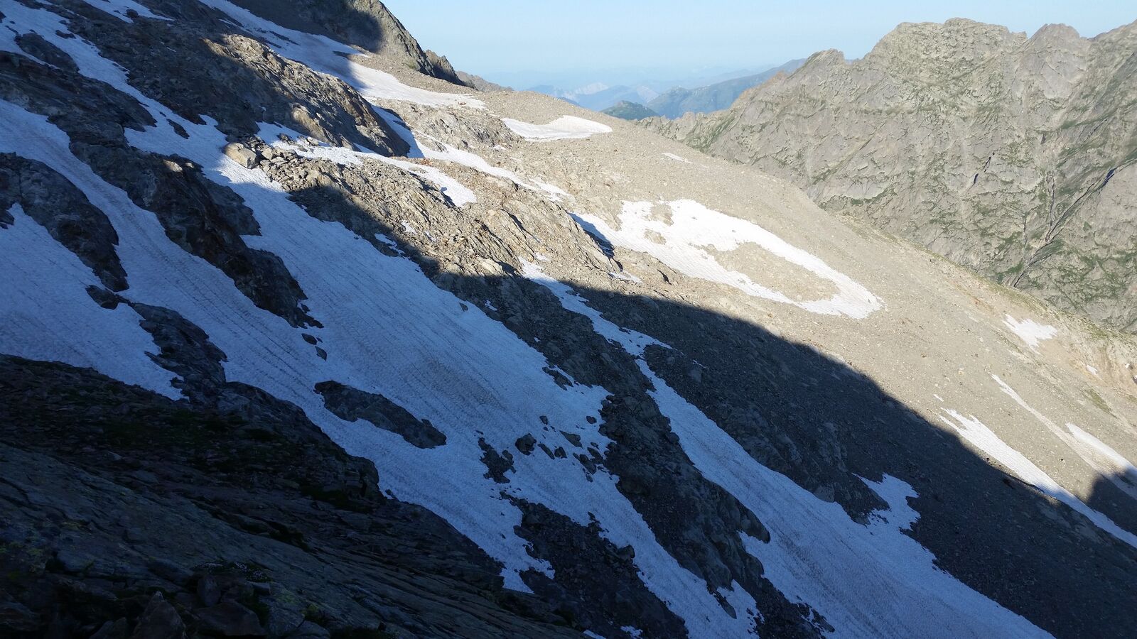 Ancien glacier du Gélas