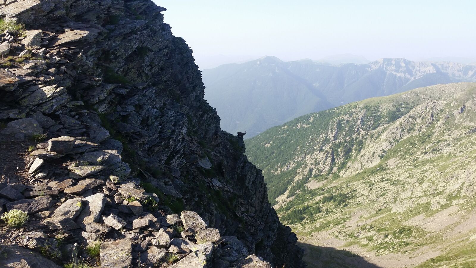 Vallon de Guercha, côté France