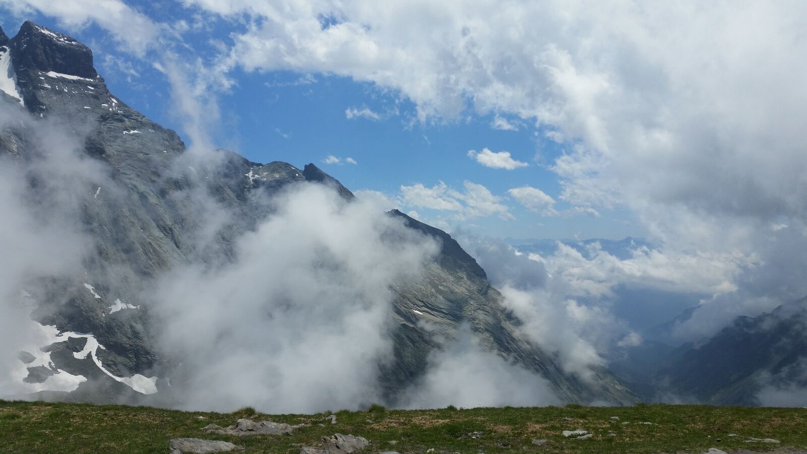 En face du mont Viso