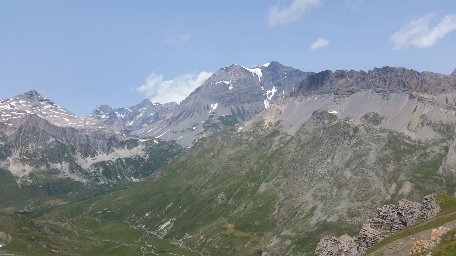 Glacier de la Grande Casse depuis le Turc