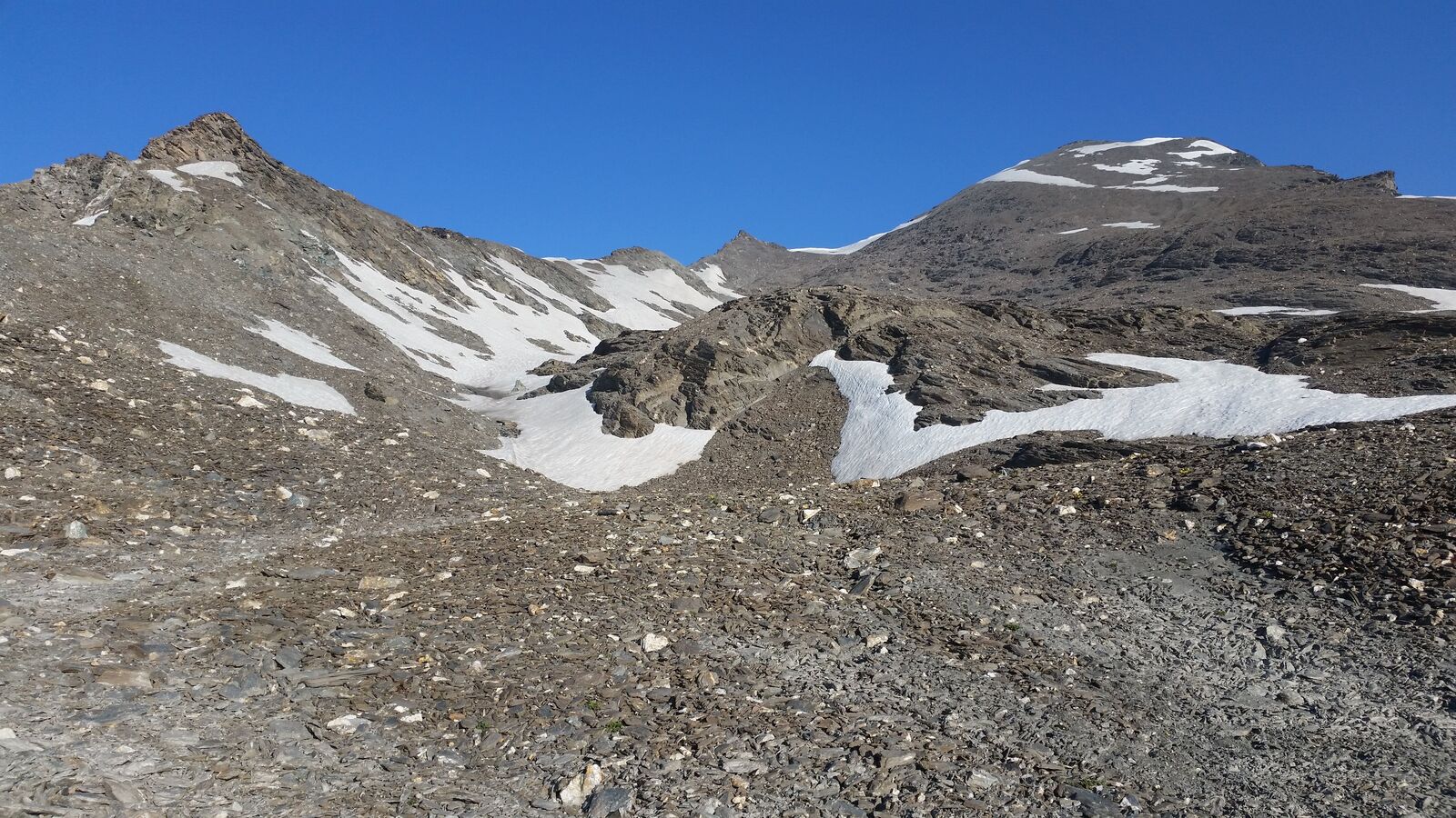 Ancien glacier de la Sana