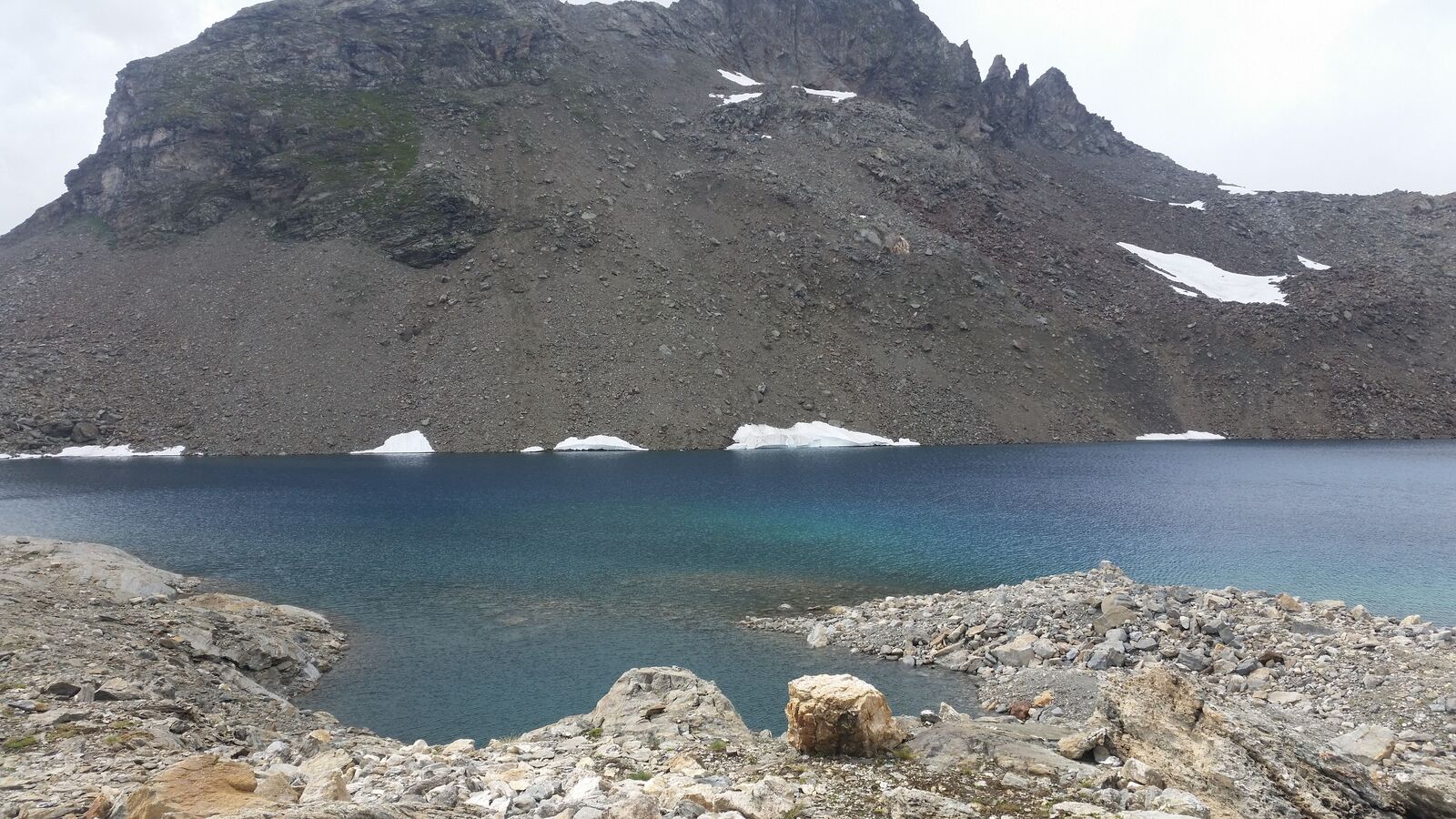 Milles couleurs sur le lac Blanc