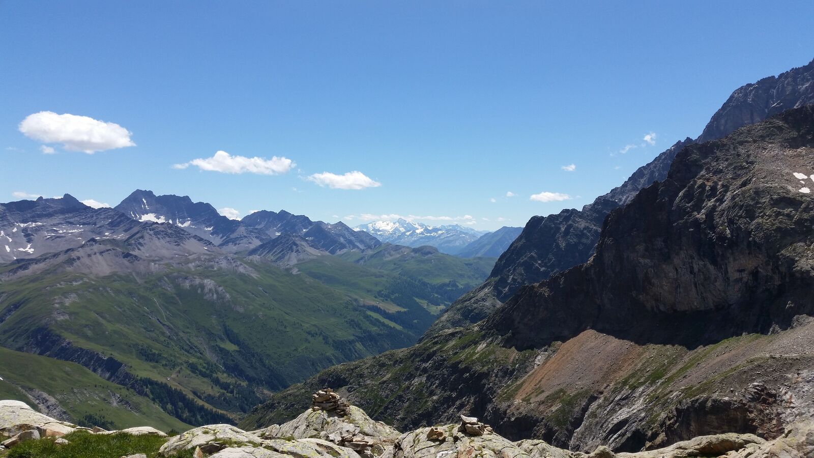 Val Ferret italien et Mont Pourri en fond