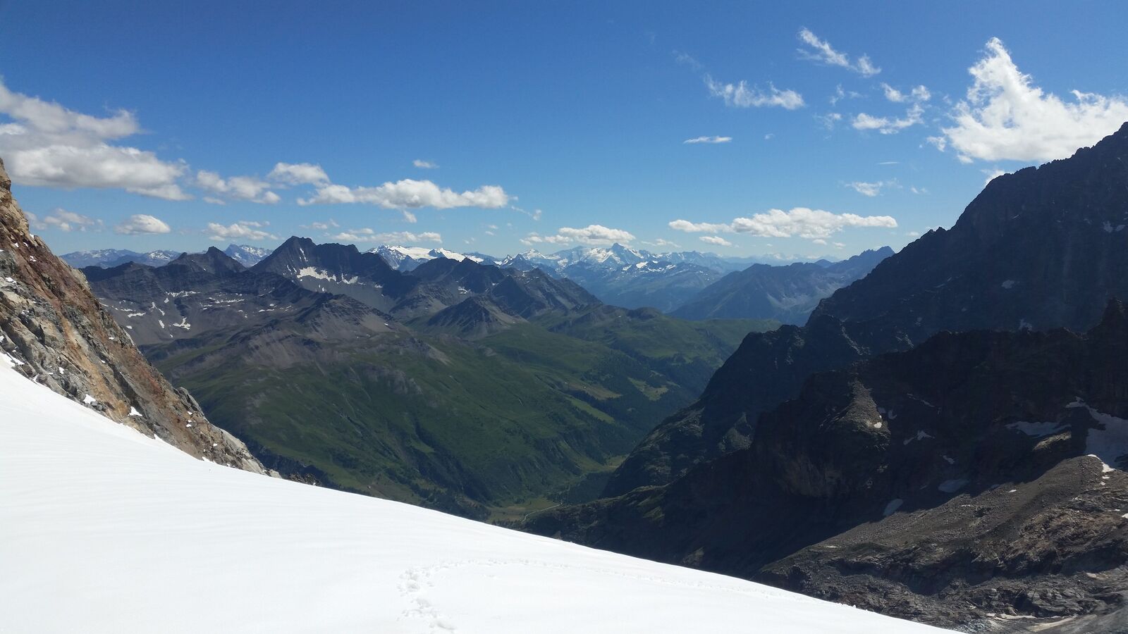 Val Ferret italien, depuis le petit Grapillon