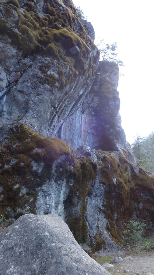 The Asking Rock, rocher sacre des Nlaka'\''pamux