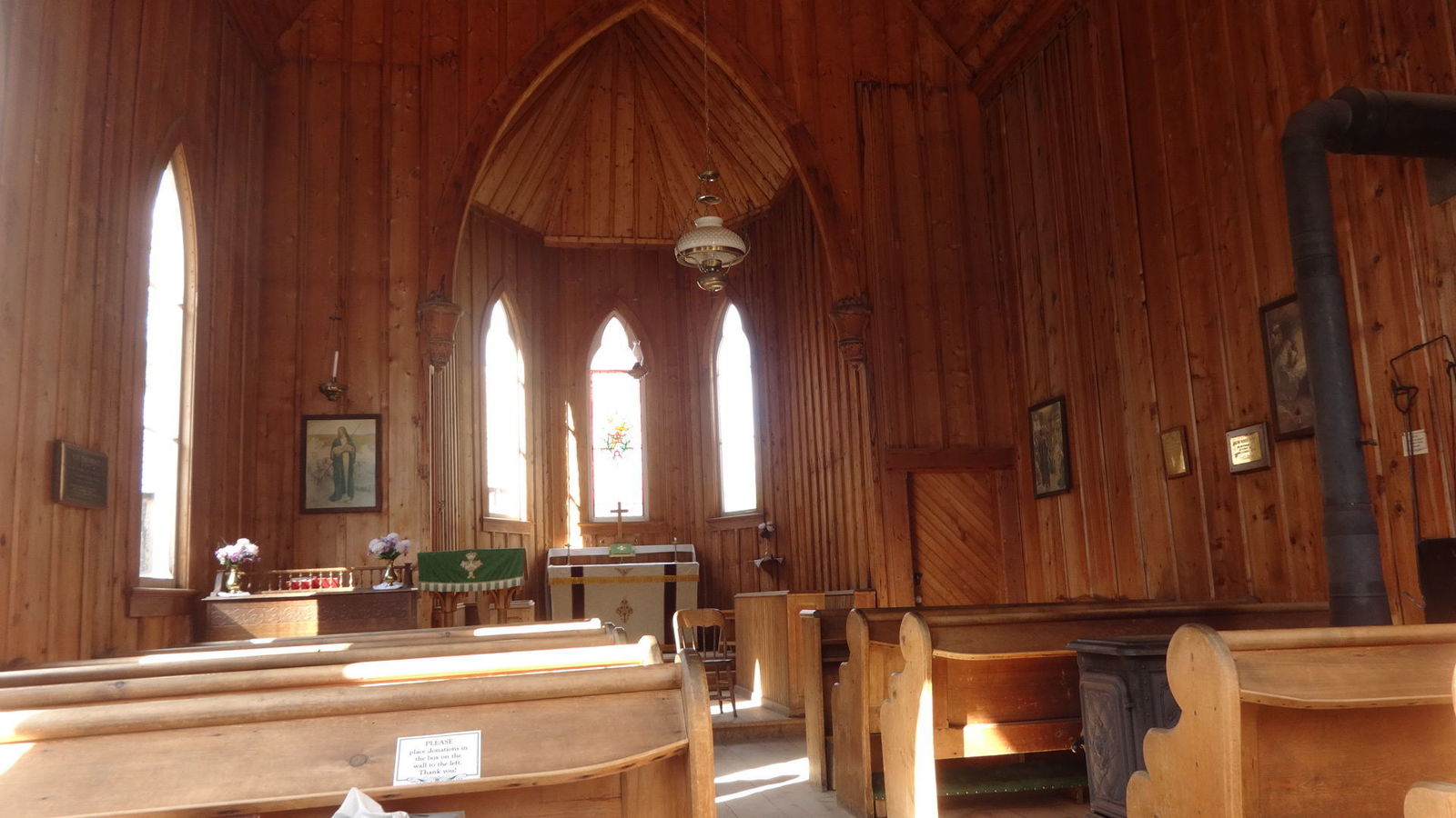 Église tout en bois de Barkerville