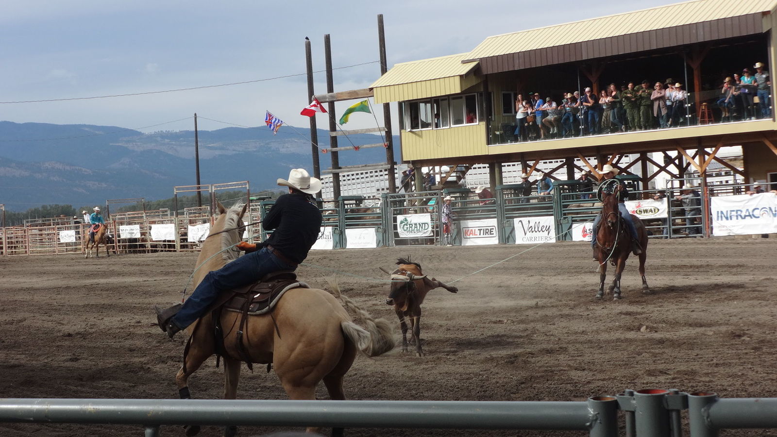Team Roping event
