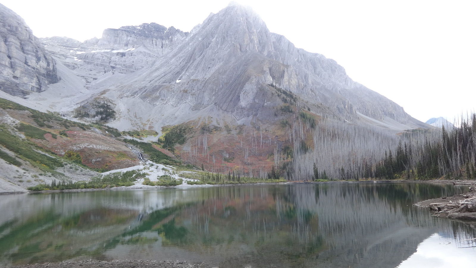 Lacs avant Abruzzi Pass