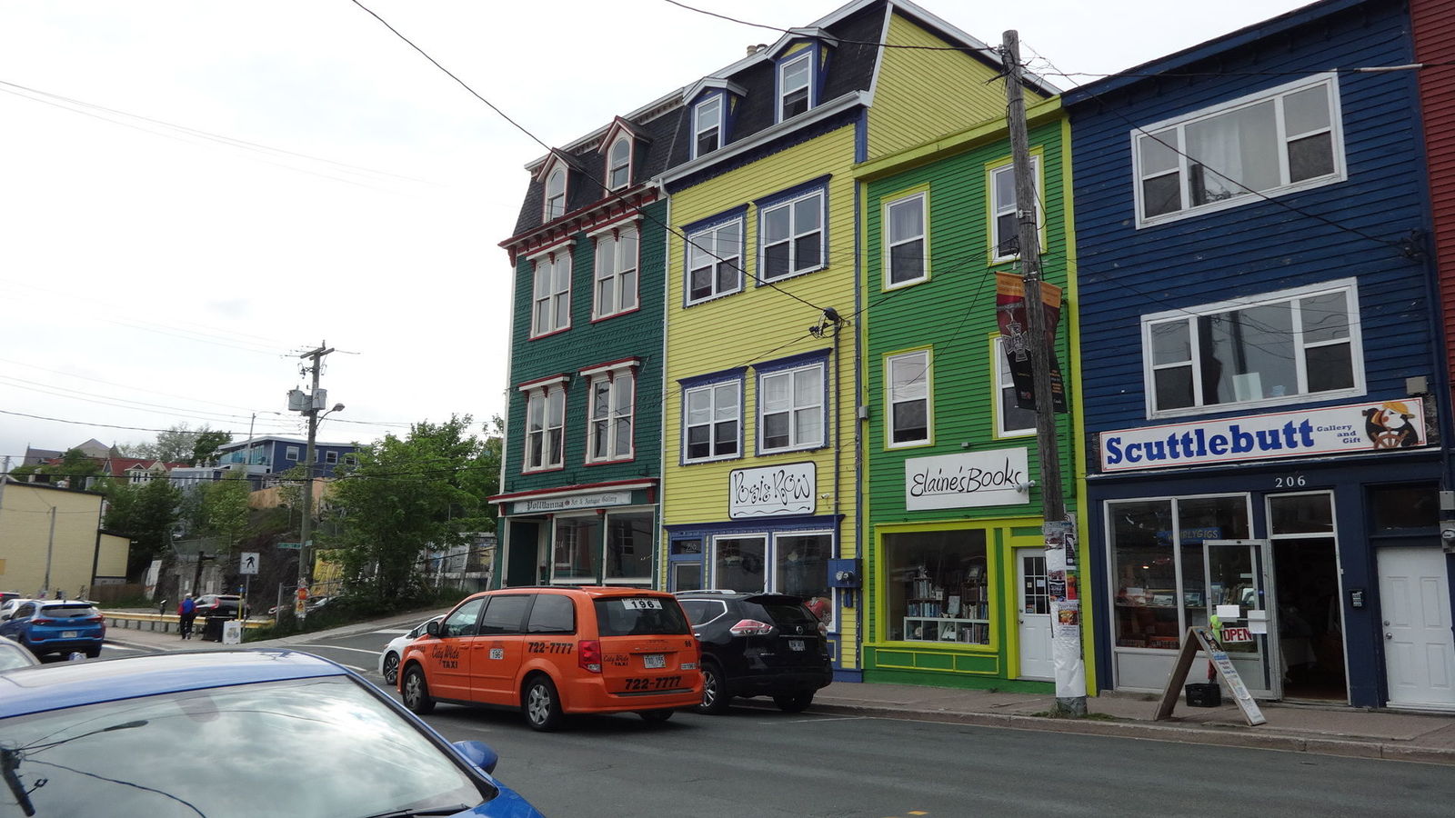 Maisons de couleur de St. John's