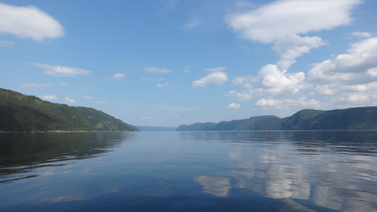 Kayak dans le fjord