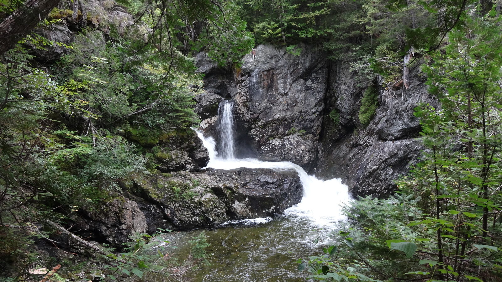 Série de cascades sur le ruisseau Beaulieu