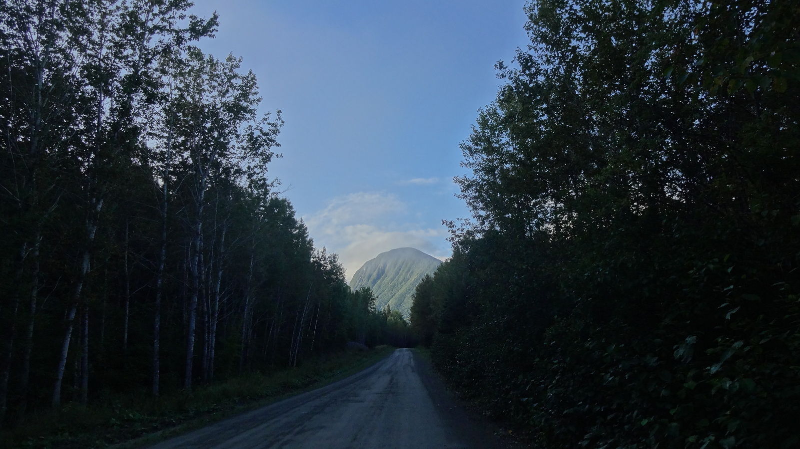 Mont Nicol-Albert, sur le retour depuis la route 1